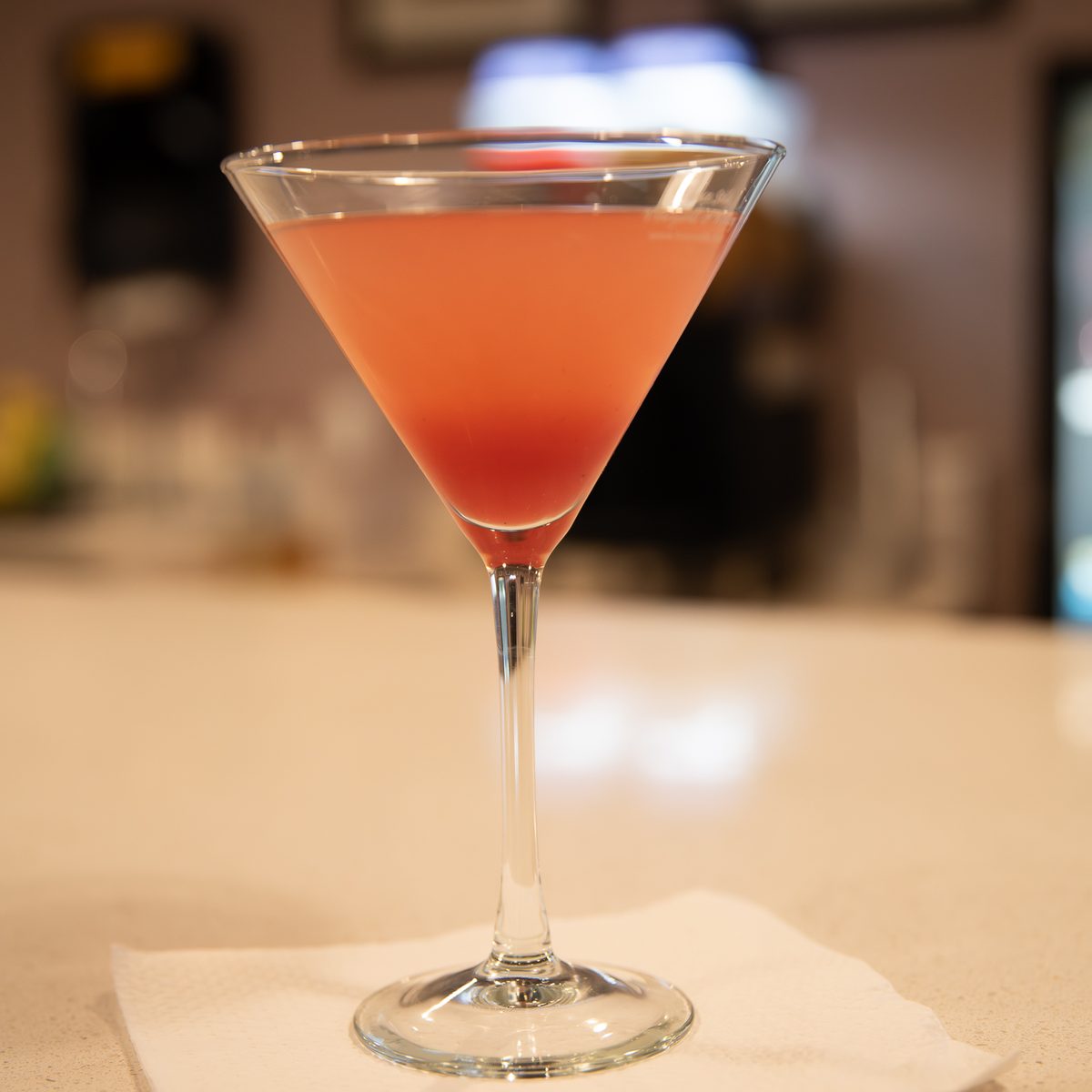 Craft cocktails prepared for a private event at NYX Spirits and Lounge in Gladstone, Missouri